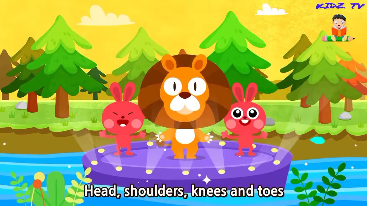 Head , shoulder,knee and tone nurseries rhyme