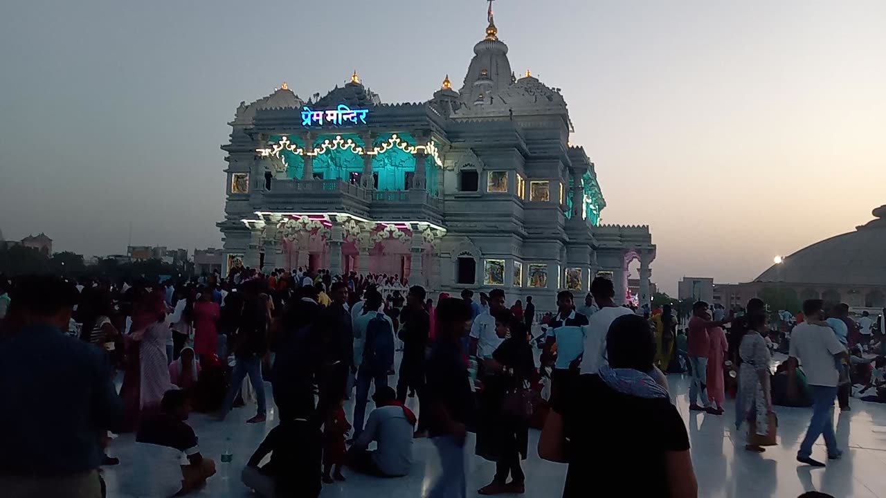 First time visit Prem mandir varindavan (mathura)