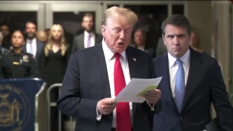 Trump Statement at Stormy Daniels Hush Money Hoax Trial - 05.28.2024