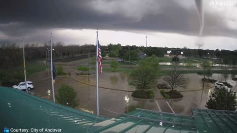 Andover Kansas EF-3 Tornado (BEST FOOTAGE)