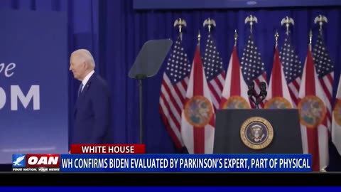 WH Confirms Biden Evaluated By Parkinson's Expert, Part Of Physical