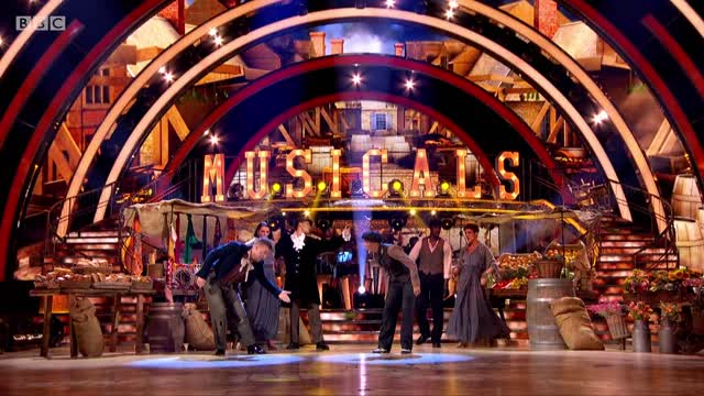Chris and Karen Foxtrot to Consider Yourself - Week 11 Musicals BBC Strictly 2019