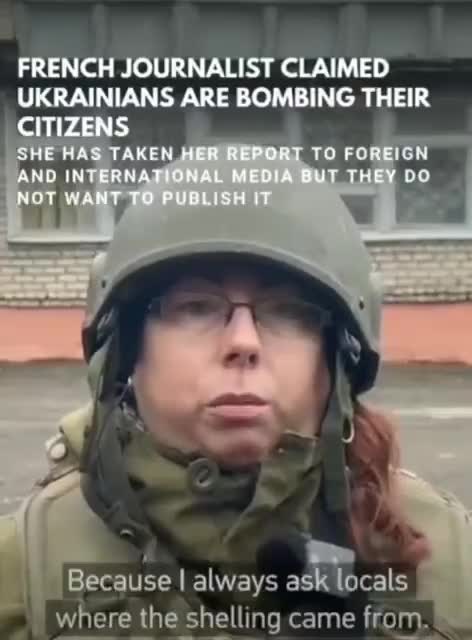 A French journalist has been IGNORED by western media