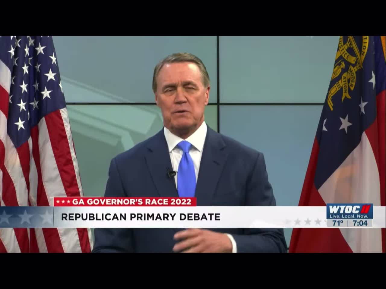 Senator David Perdue opening statement Georgia Republican Governor debate 2022