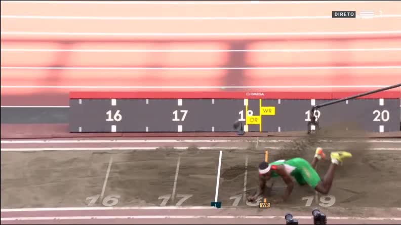 O 2º salto de Pichardo na final
