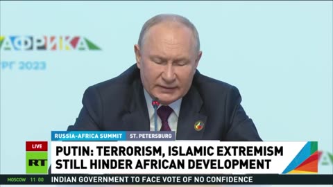 FULL SPEECH - Putin speaks at Russia-Africa plenary session