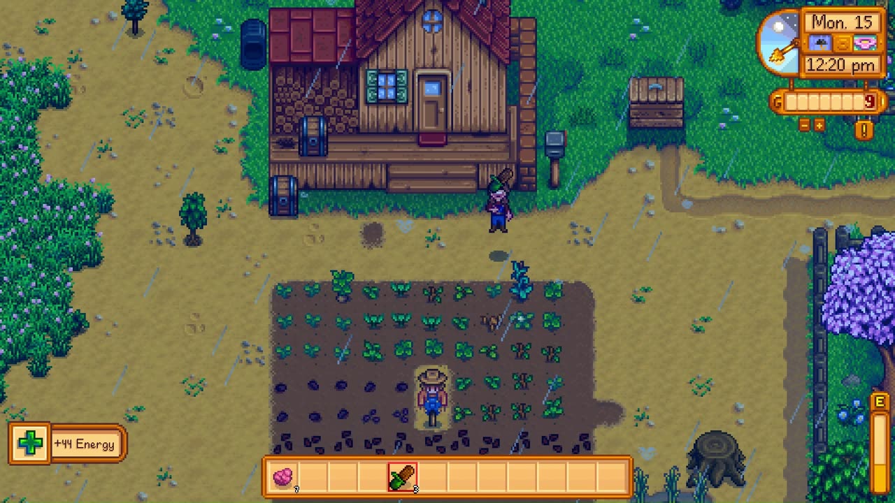 Stardew Valley | What I Eat in a Day as a New Farmer