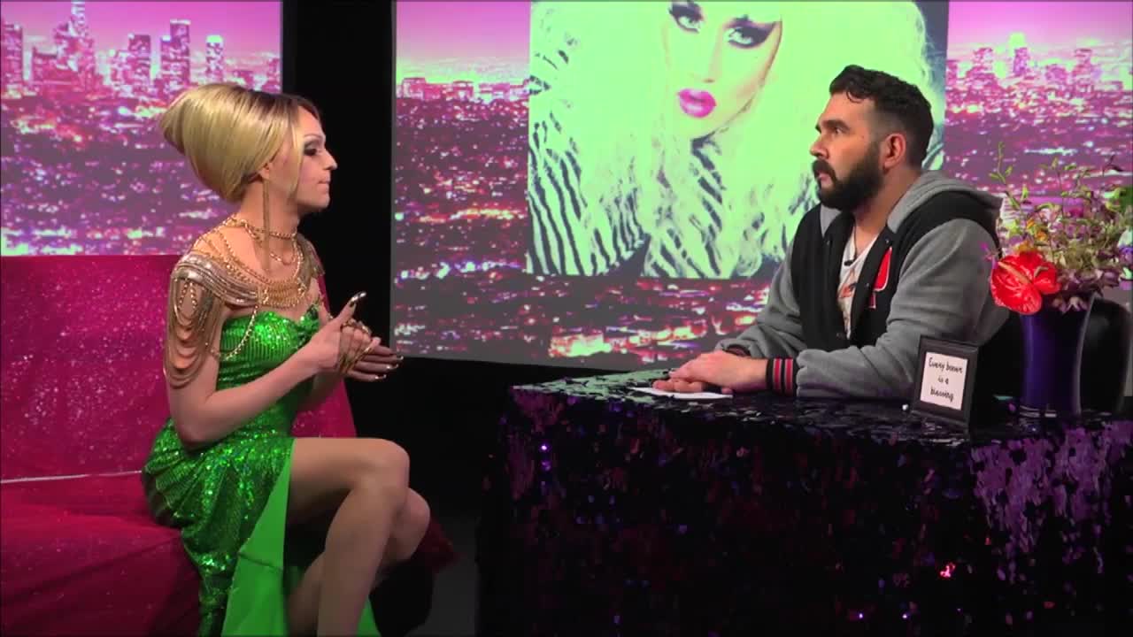 Laganja Estranja LOOK AT HUH! On Season 2 of Hey Qween with Jonny McGovern