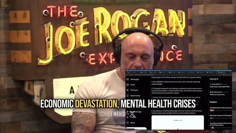 Rogan: Select Subcommittee on Coronavirus Pandemic said all the conspiracy theorists were correct