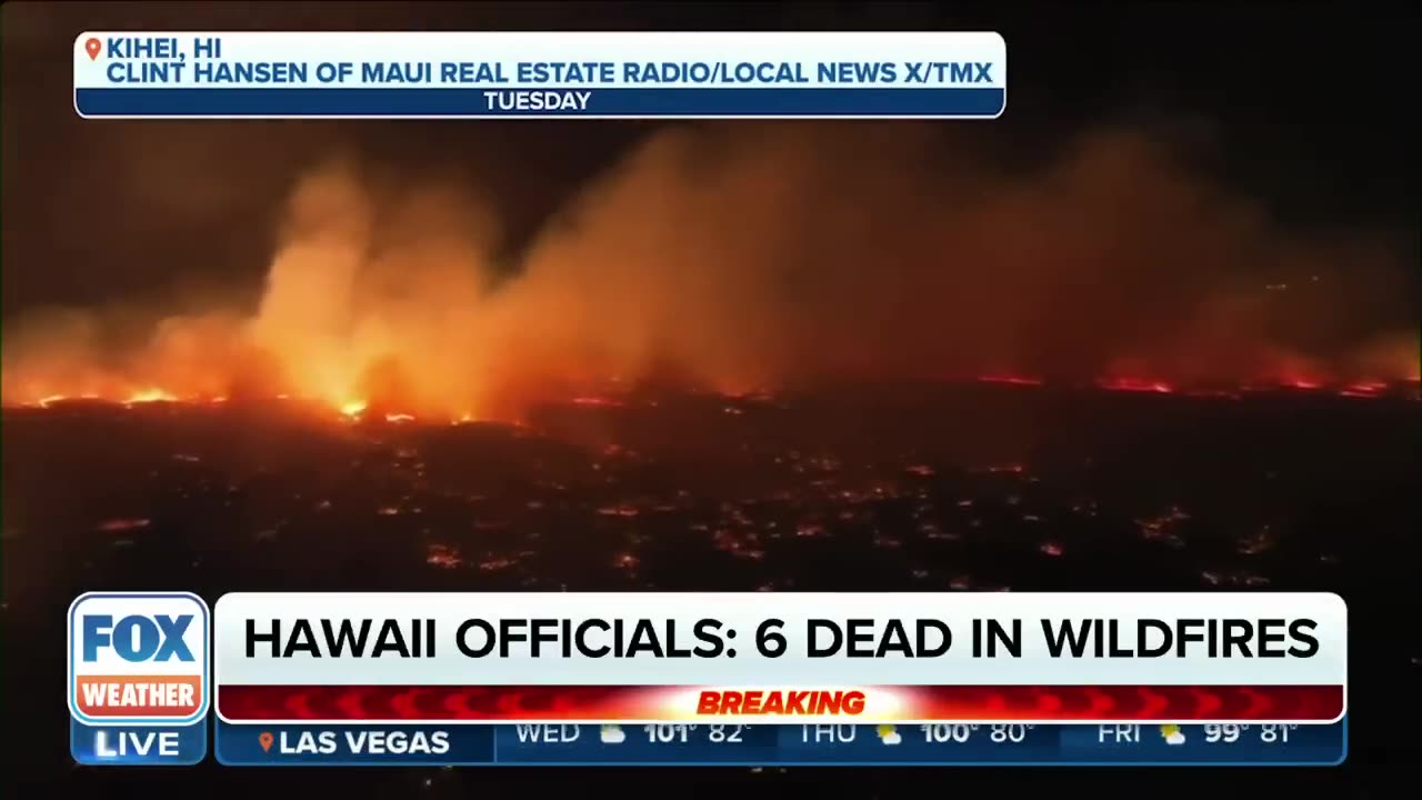 'Maui Right Now Is Not A Safe Place To Be'_ 6 People Killed Due To The Hawaii Wildfires