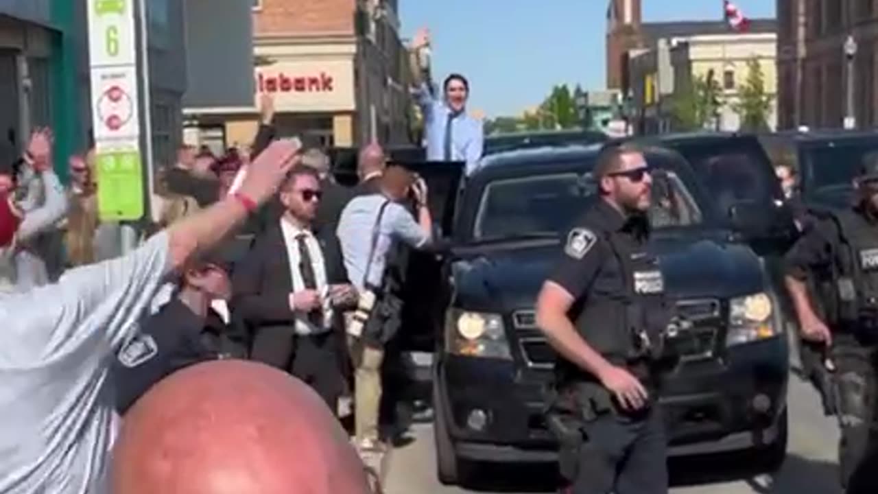 Will this protestor wake up to find his bank account frozen?