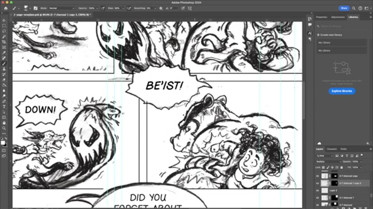 Lo-fi Art and Chill_ Lettering and Coloring Pages 6-7 with music by @Airwingmarine