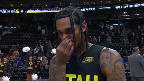 Jordan Clarkson sends a message to LeBron & Lakers after he lead Jazz DESTROY Lakers 139-116