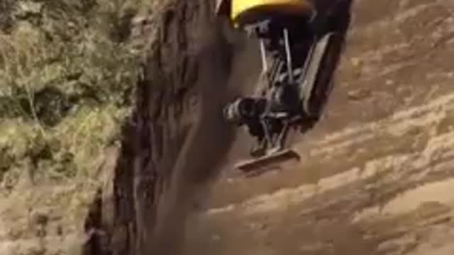 Excavator ir helicopter