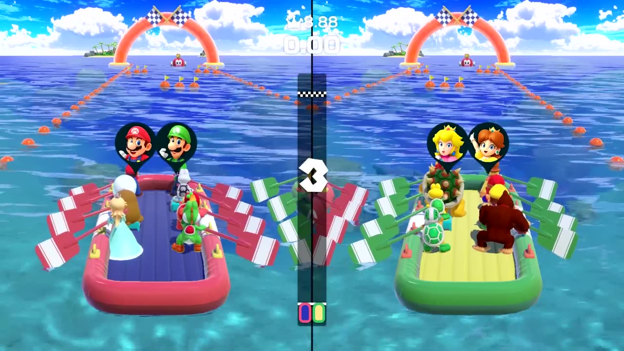 Super Mario Party - All Minigames (Master CPU)