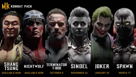 MK11 Kombat Pack|Roster Reveal Official Trailer| Mortal Kombat