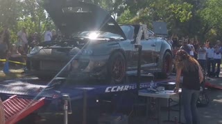 Toyota supra dyno run