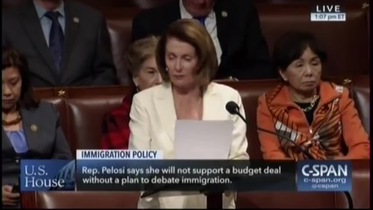 Pelosi Grandstands For Eight Hours Producing Nothing; Members Fall Asleep