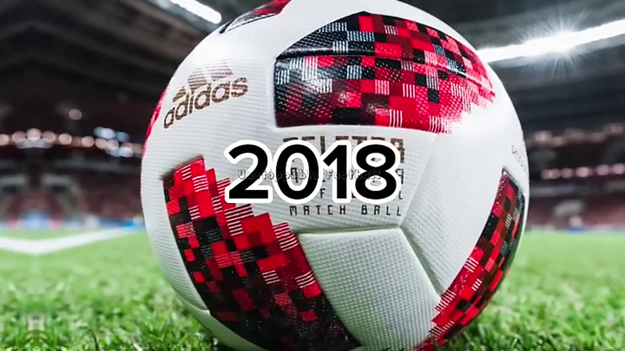 Every world cup football Evolution 😵⚽