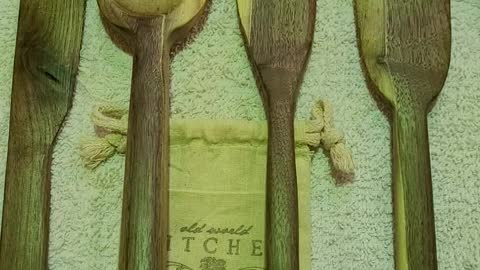 Woodcarving 5 piece set complete with Polder's Spoon Butter