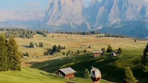 Dolomite Mountain in Italy