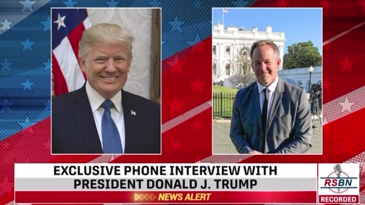 Donald Trump Phone Interview with RSBN - April 28, 2023