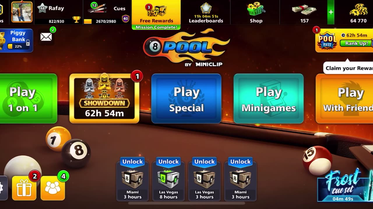 1 Vs 1 Match | 8 Ball Pool | Game