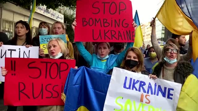 'Stop Putin' -global outcry over Russian invasion