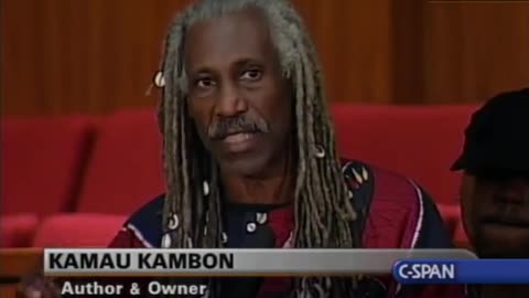 Black Supremacist author Kamau Kambon, calls for the extermination of all WHITE people