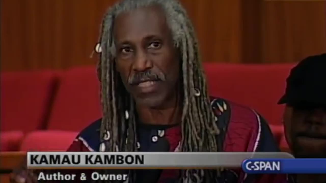 Black Supremacist author Kamau Kambon, calls for the extermination of all WHITE people