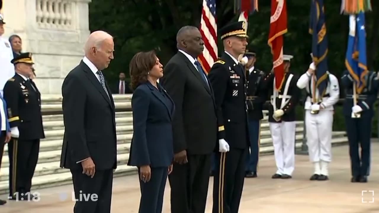 MEMORIAL DAY MESS! Biden Looks Sick at Ceremony, Stuggles to Salute, Coughing, Shaking [WATCH]