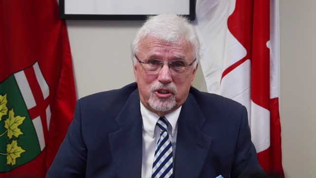 Ontario Party MPP Rick Nicholls Seeks 4th Term.