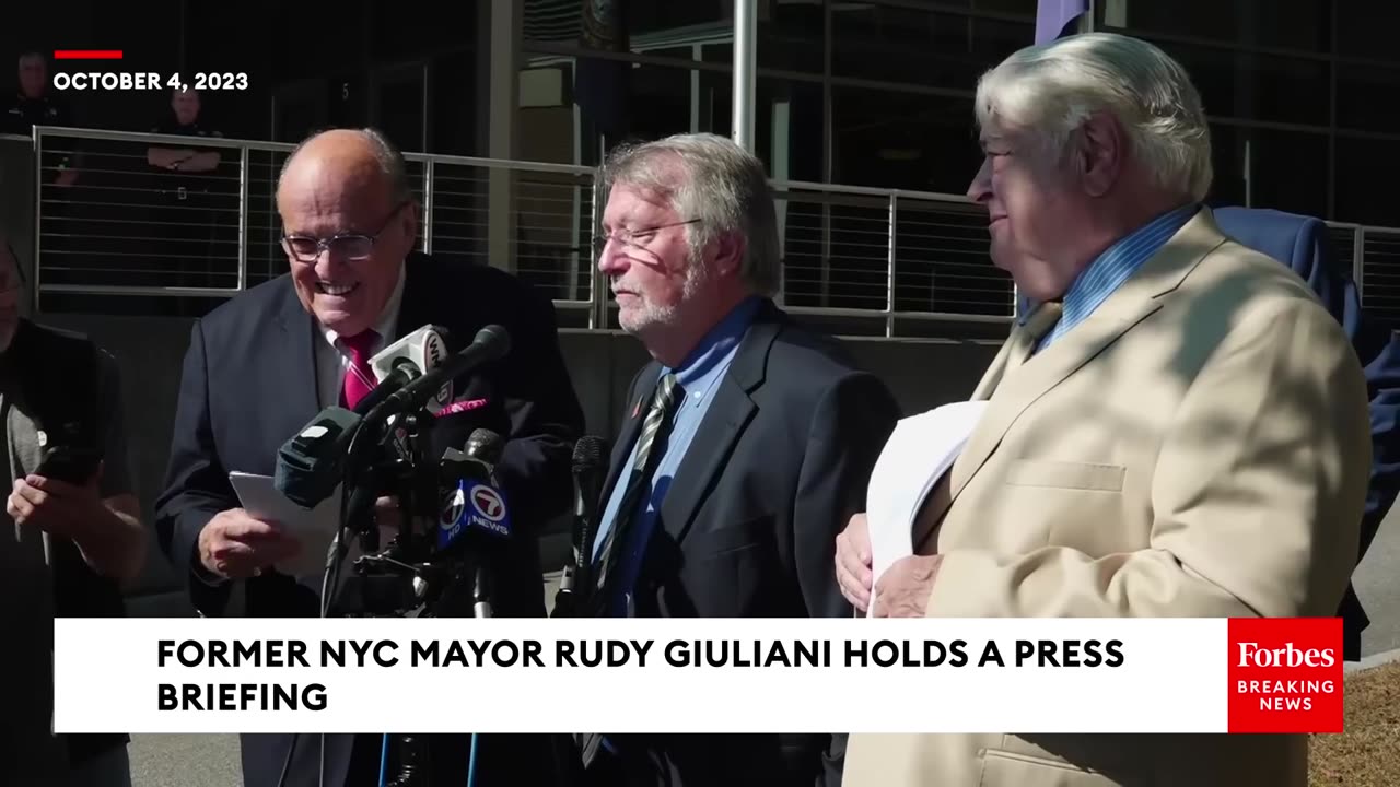 BREAKING NEWS- RUDY GIULIANI ANNOUNCES DEFAMATION LAWSUIT AGAINST PRESIDENT BIDEN