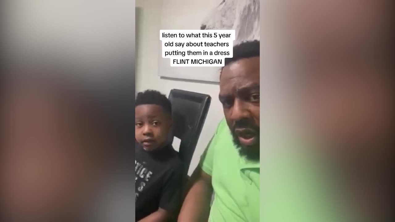 Black Boy Refuses to Wear a DRESS in Flint, MI Public Schools!