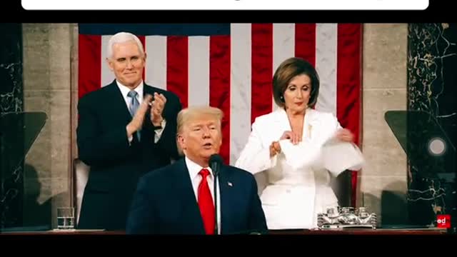 Trump and Nancy Awkward Moment “Caught ”on Clip !!