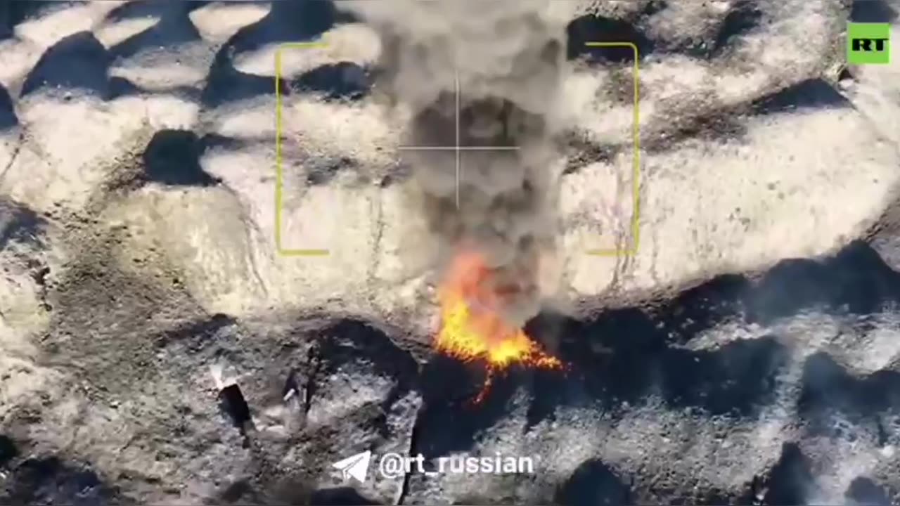 Russian Drone Pilots Makes AFU Soldiers Burn