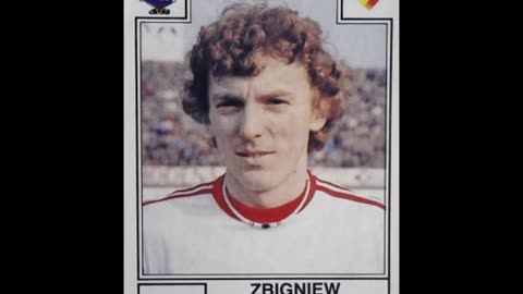 PANINI STICKERS POLAND TEAM WORLD CUP 1982