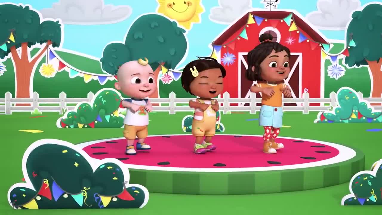 Los Pollitos Dicen Dance | Dance Party | CoComelon Nursery Rhymes & Kids Songs