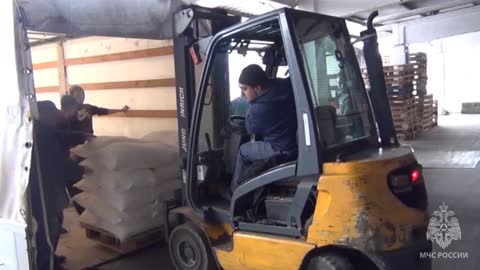 The 1000th convoy of the Russian Emergencies