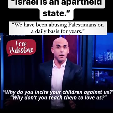 Israeli TV Host Denounces Treatment Of Palestinians: 'Apartheid Has Been Here For Ages'