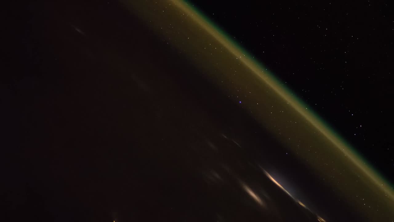 Rocket Launch as Seen from the Space Station