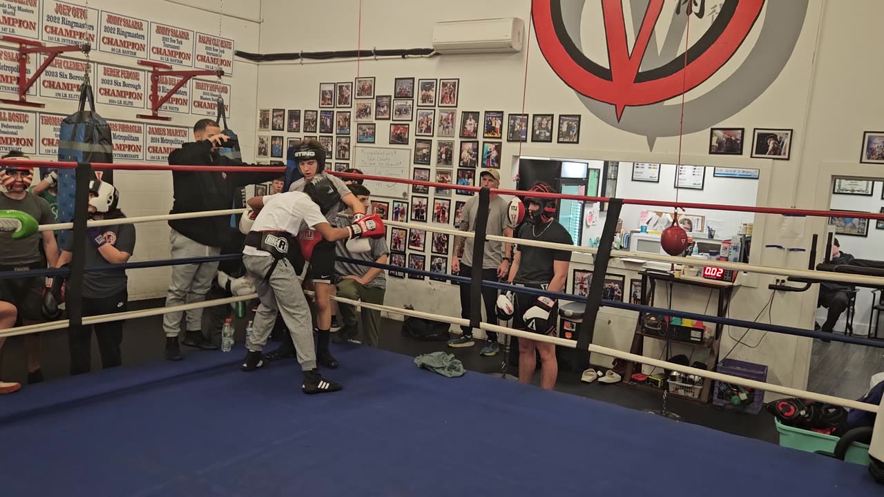 Joey sparring Jacob 5. 12/10/24