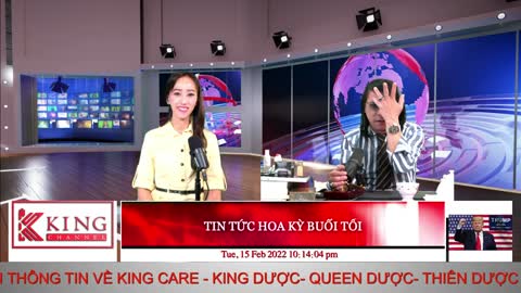 TIN TỨC HOA KỲ BUỔI TỐI - 02/15/2022 - The KING Channel