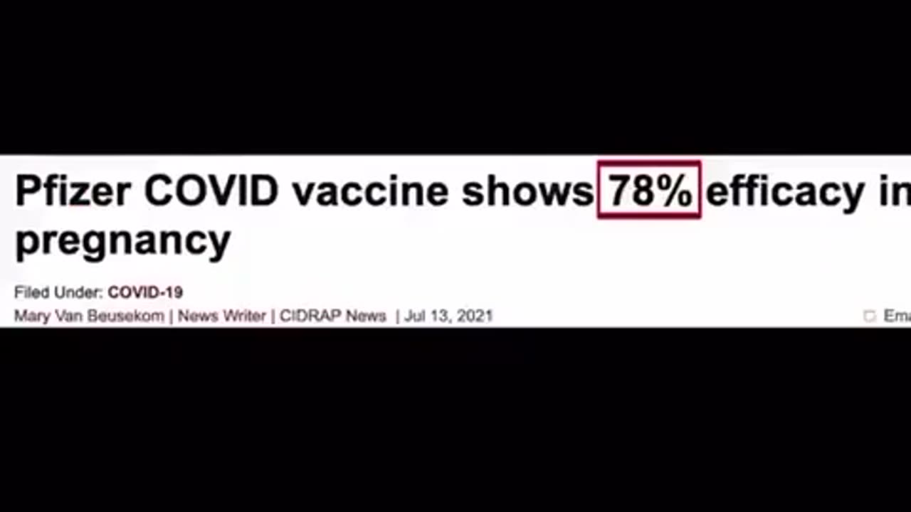 Watch the figures on vax effectiveness