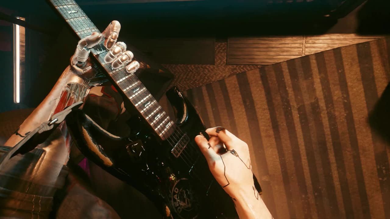 Johnny Silverhand Guitar Solo - Cyberpunk 2077 (PC)