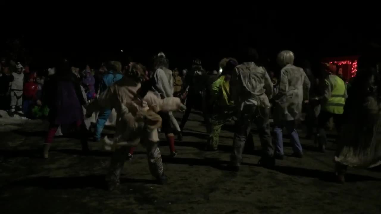 2019 Salida Colorado Halloween Zombie Dance