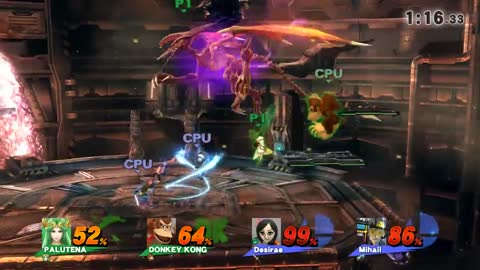 Super Smash Bros 4 Wii U Battle117