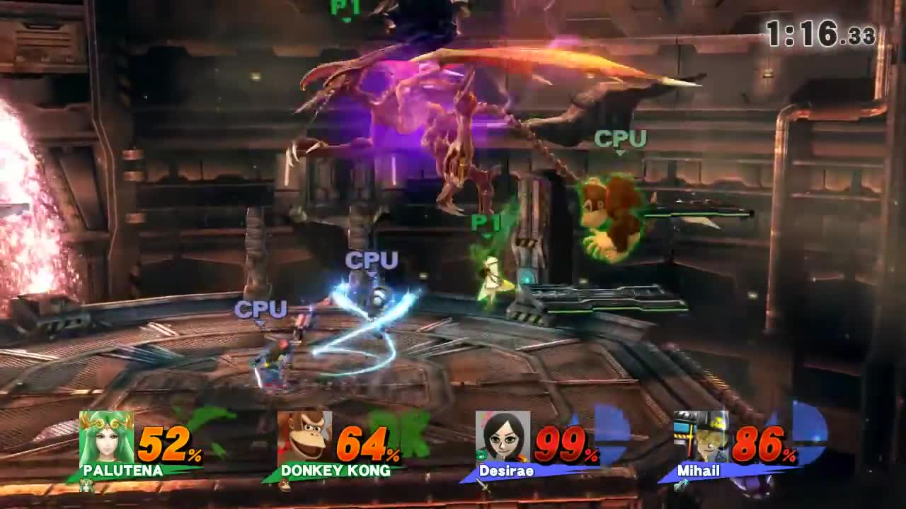 Super Smash Bros 4 Wii U Battle117