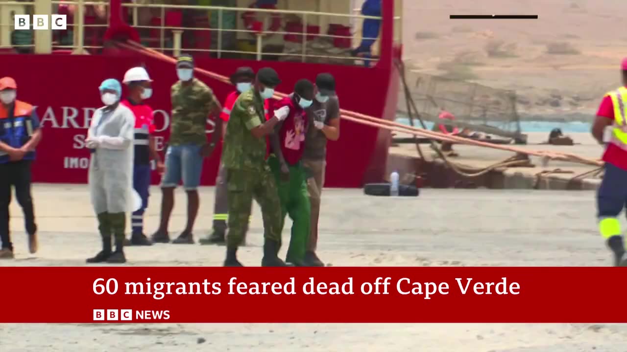 More than 60 migrants feared dead at sea off Cape Verde coast - BBC#BBCNewsAlerts,#BBCCoverage,