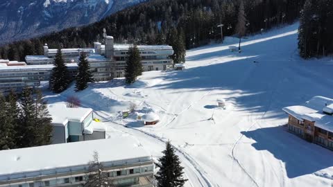 Marilleva 1400, Gennaio 2021, solo vento e neve!